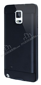 Eiroo Iron Shield Samsung N9100 Galaxy Note 4 Ultra Koruma Siyah Klf
