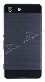 Eiroo Iron Shield Sony Xperia M5 Ultra Koruma Dark Silver Klf
