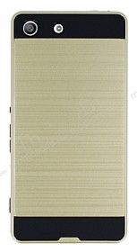 Eiroo Iron Shield Sony Xperia M5 Ultra Koruma Gold Klf