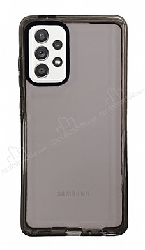 Eiroo Jelly Samsung Galaxy A52 / A52 5G Siyah Silikon Klf