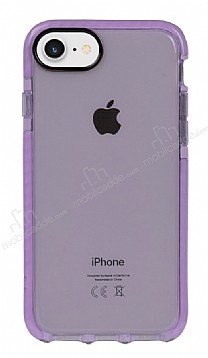 Eiroo Jelly iPhone 7 / 8 Mor Silikon Klf