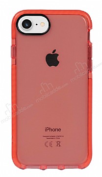 Eiroo Jelly iPhone 7 / 8 Krmz Silikon Klf