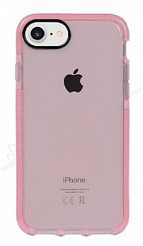 Eiroo Jelly iPhone 7 / 8 Pembe Silikon Klf