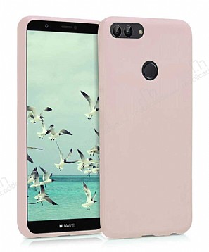 Eiroo Lansman Huawei P Smart Sand Pink Silikon Klf