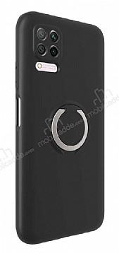 Eiroo Lansman Huawei P40 Lite Selfie Yzkl Siyah Silikon Klf