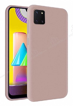 Eiroo Lansman Samsung Galaxy Note 10 Lite Sand Pink Silikon Klf