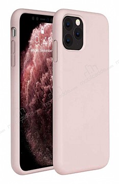 Eiroo Lansman iPhone 11 Pro Max Sand Pink Silikon Klf