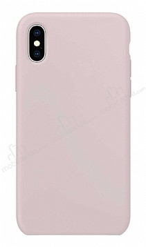 Eiroo Lansman iPhone X / XS Sand Pink Silikon Klf