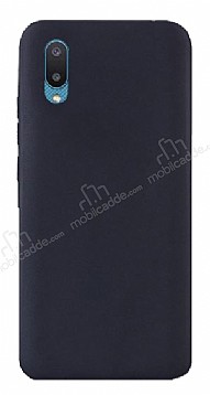 Eiroo Lansman Samsung Galaxy A02 Siyah Silikon Klf