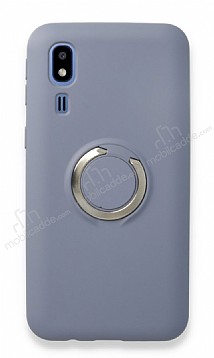 Eiroo Lansman Samsung Galaxy A2 Core Selfie Yzkl Mavi Silikon Klf