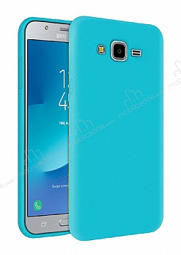 Eiroo Lansman Samsung Galaxy Grand Prime / Prime Plus Mavi Silikon Klf