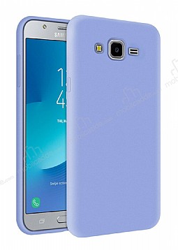 Eiroo Lansman Samsung Galaxy Grand Prime / Prime Plus Lila Silikon Klf