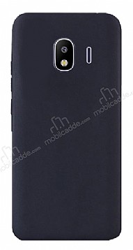 Eiroo Lansman Samsung Galaxy J4 Siyah Silikon Klf