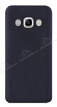 Eiroo Lansman Samsung Galaxy J5 2016 Siyah Silikon Klf