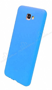 Eiroo Lansman Samsung Galaxy J7 Prime / Prime 2 Mavi Silikon Klf