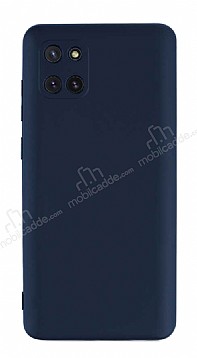 Eiroo Lansman Samsung Galaxy Note 10 Lite Kamera Korumal Siyah Silikon Klf