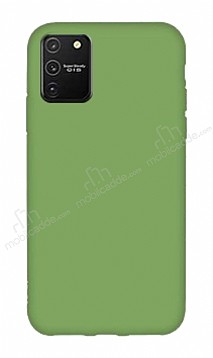 Eiroo Lansman Samsung Galaxy S10 Lite Yeil Silikon Klf