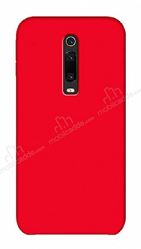 Eiroo Lansman Xiaomi Mi 9T Krmz Silikon Klf
