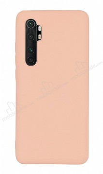 Eiroo Lansman Xiaomi Mi Note 10 Lite Pembe Silikon Klf