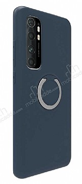 Eiroo Lansman Xiaomi Mi Note 10 Lite Selfie Yzkl Lacivert Silikon Klf
