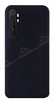 Eiroo Lansman Xiaomi Mi Note 10 Lite Siyah Silikon Klf
