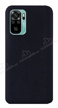 Eiroo Lansman Xiaomi Poco M5s Siyah Silikon Klf