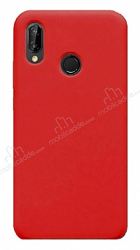 Eiroo Lansman Xiaomi Redmi 7 Krmz Silikon Klf