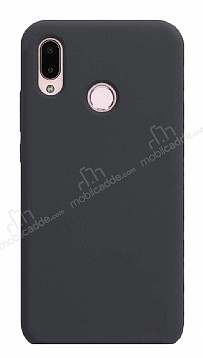 Eiroo Lansman Xiaomi Redmi 7 Siyah Silikon Klf