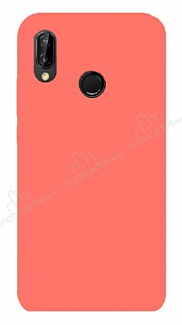 Eiroo Lansman Xiaomi Redmi 7 Turuncu Silikon Klf