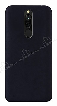 Eiroo Lansman Xiaomi Redmi 8 Siyah Silikon Klf