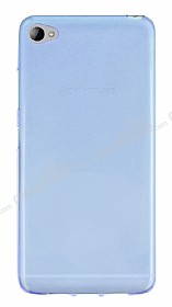Lenovo S90 Ultra nce effaf Mavi Silikon Klf
