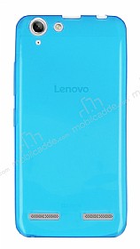 Lenovo Vibe K5 Ultra nce effaf Mavi Silikon Klf