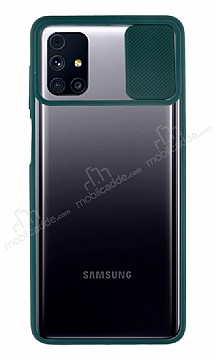 Eiroo Lens Series Samsung Galaxy M31s Yeil Silikon Klf