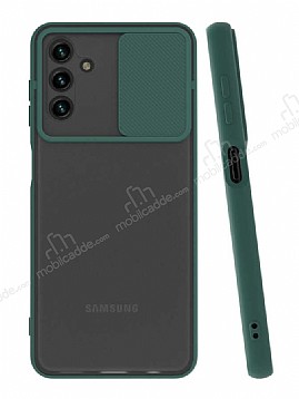Eiroo Lens Series Samsung Galaxy A04s Koyu Yeil Silikon Klf
