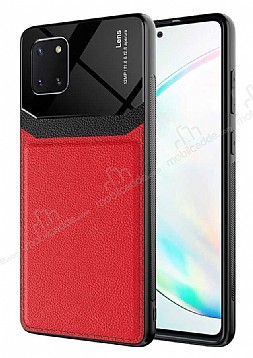 Eiroo Harbor Samsung Galaxy Note 10 Lite Krmz Silikon Klf