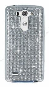Eiroo LG G3 S / G3 Beat Tal Silver Silikon Klf