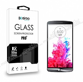 Eiroo LG G3 Tempered Glass Cam Ekran Koruyucu