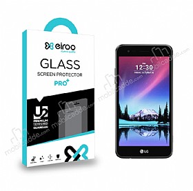 Eiroo LG K4 2017 Tempered Glass Cam Ekran Koruyucu