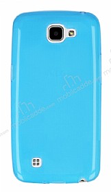 LG K4 Ultra nce effaf Mavi Silikon Klf