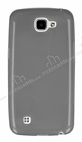 LG K4 Ultra nce effaf Siyah Silikon Klf