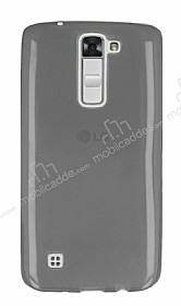 LG K7 Ultra nce effaf Siyah Silikon Klf