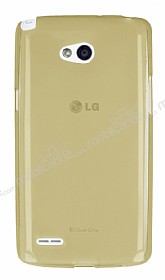 LG L80 Ultra nce effaf Gold Silikon Klf