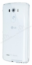 Eiroo Liquid Hybrid LG G3 Silver Kenarl effaf Silikon Klf