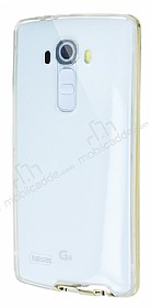 Eiroo Liquid Hybrid LG G4 Gold Kenarl effaf Silikon Klf