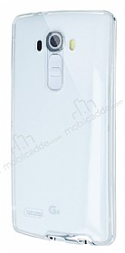 Eiroo Liquid Hybrid LG G4 Silver Kenarl effaf Silikon Klf