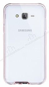 Eiroo Liquid Hybrid Samsung Galaxy J5 Rose Gold Kenarl effaf Silikon Klf