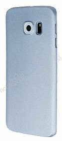 Eiroo Lucatelli Samsung Galaxy S6 Edge Ultra nce Silver Rubber Klf