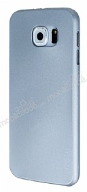 Eiroo Lucatelli Samsung i9800 Galaxy S6 Ultra nce Silver Rubber Klf