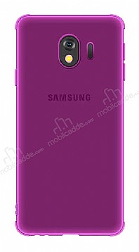 Eiroo Lucent Samsung Galaxy J4 Ultra Koruma Mor Klf