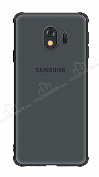 Eiroo Lucent Samsung Galaxy J4 Ultra Koruma Siyah Klf